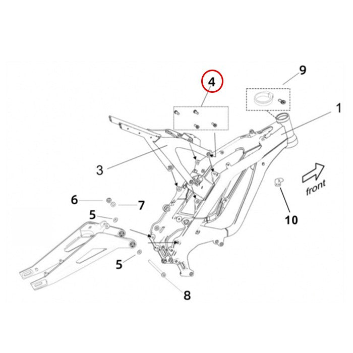 Screw B1009 M8*20