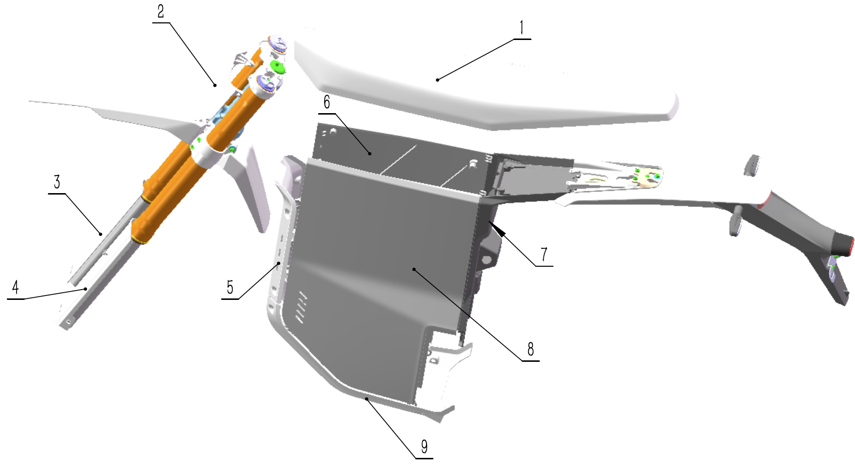 Exterior Parts diagram